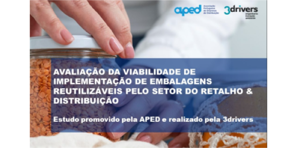 APED apresenta estudo sobre embalagens reutilizáveis no Setor do Retalho e Distribuição