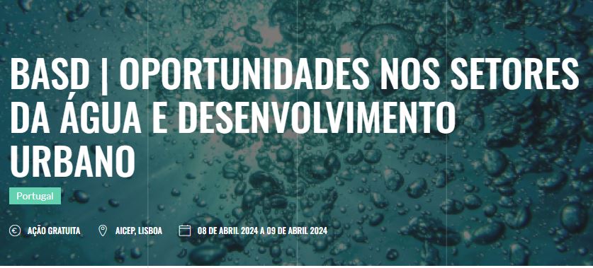 BASD | oportunidades nos setores da água e desenvolvimento urbano