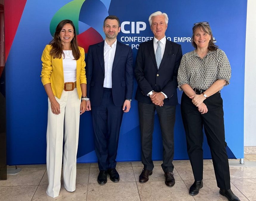 CIP recebe em Lisboa Vice-Presidente do patronato francês