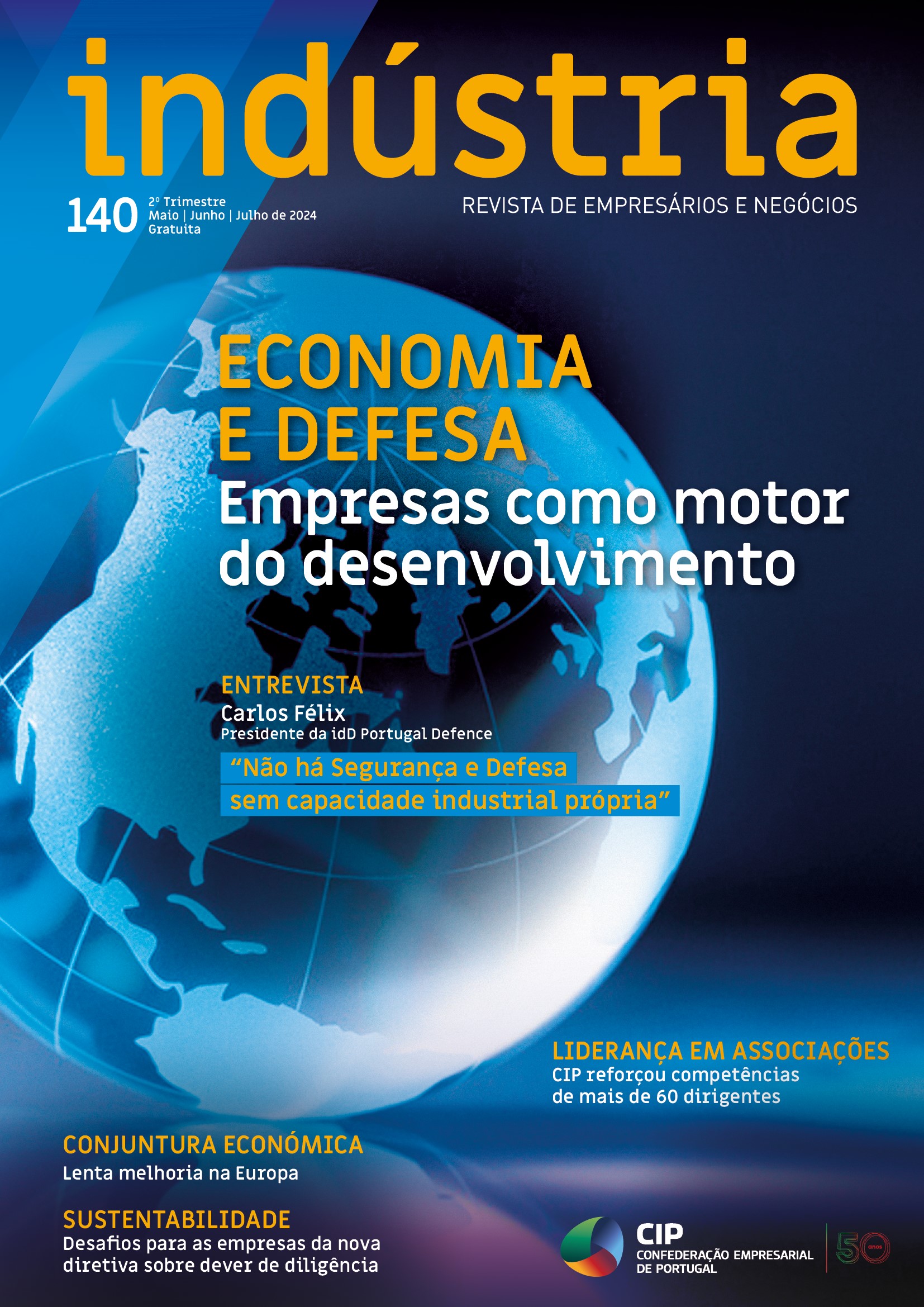 REVISTA INDUSTRIA 140 • CAPA 1