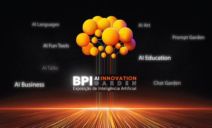 Exposição AI Innovation Garden