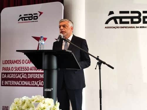 Armindo Monteiro na tomada de posse da nova Direção da AEBB