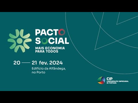 Congresso «Pacto Social. Mais economia para todos»